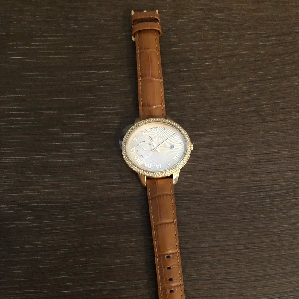 Leather Michael Kors Watch